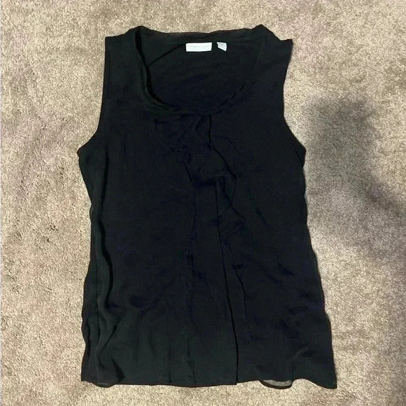 New York & Company black sleeveless top size s - Picture 3 of 3